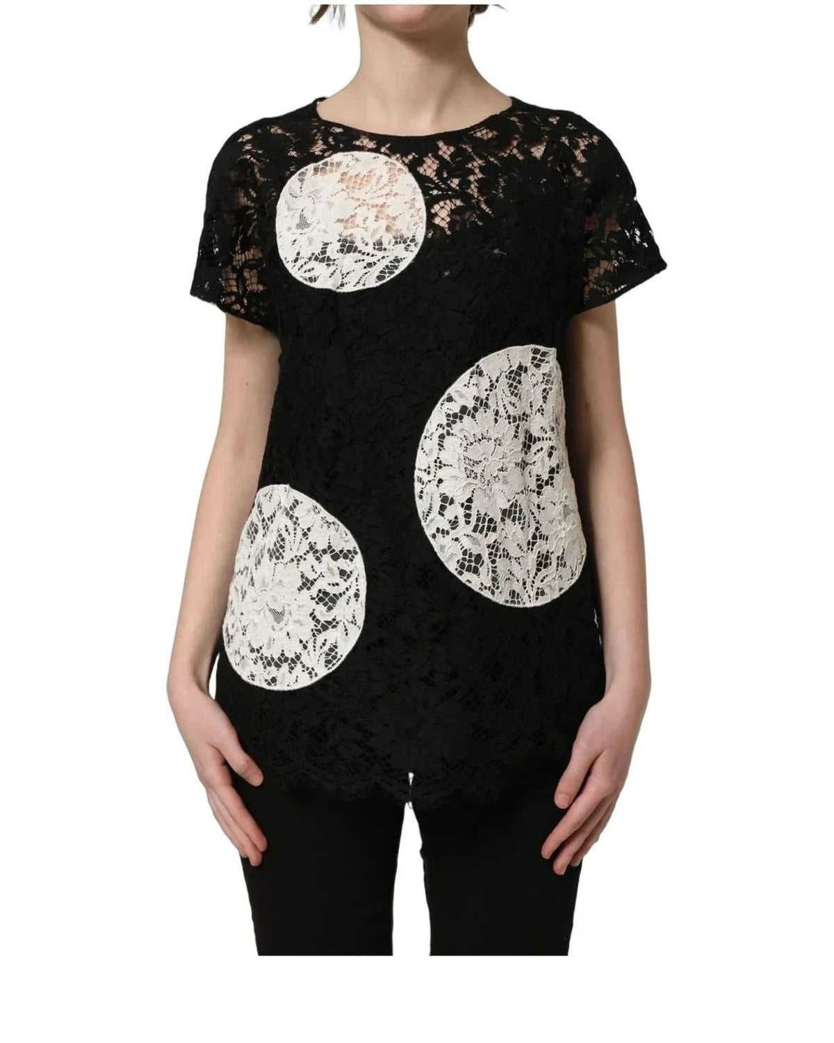 Dolce & Gabbana Blouse in black, Silk — view 3