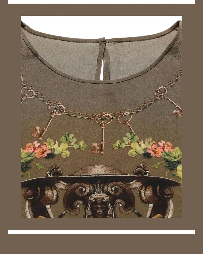Dolce & Gabbana Blouse in brown, Silk — view 3