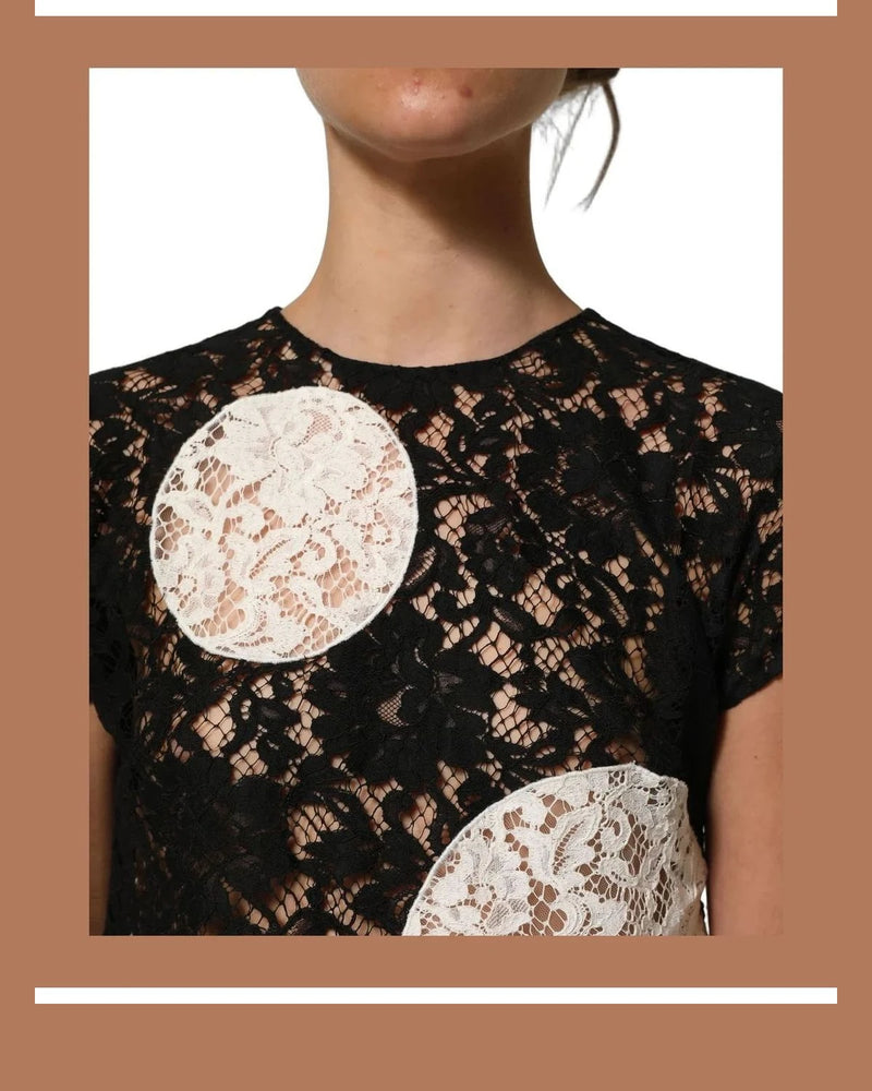 Dolce & Gabbana Blouse in black, Silk — view 4