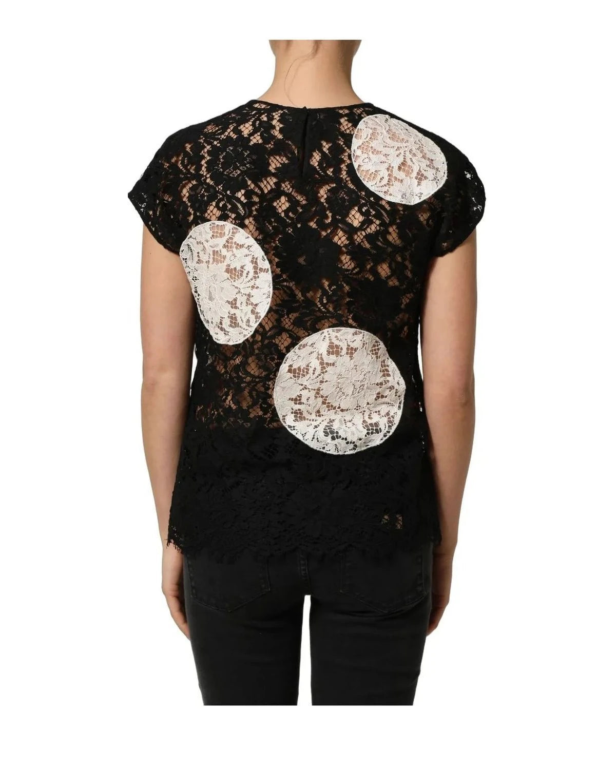Dolce & Gabbana Blouse in black, Silk — view 6