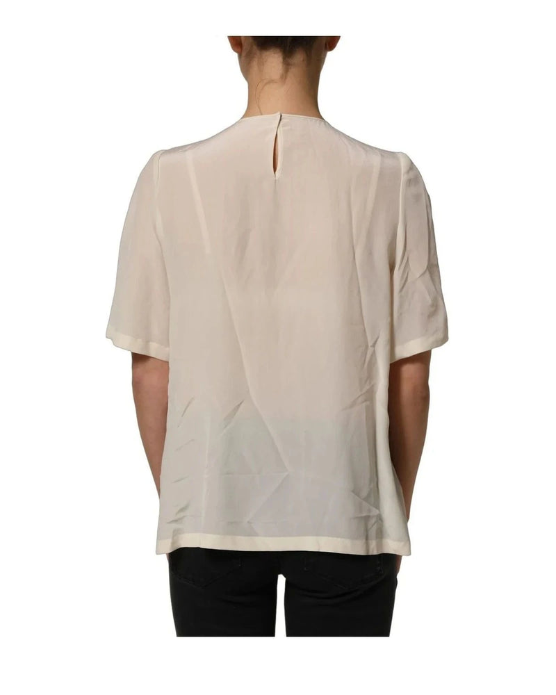 Dolce & Gabbana Blouse in beige, Silk