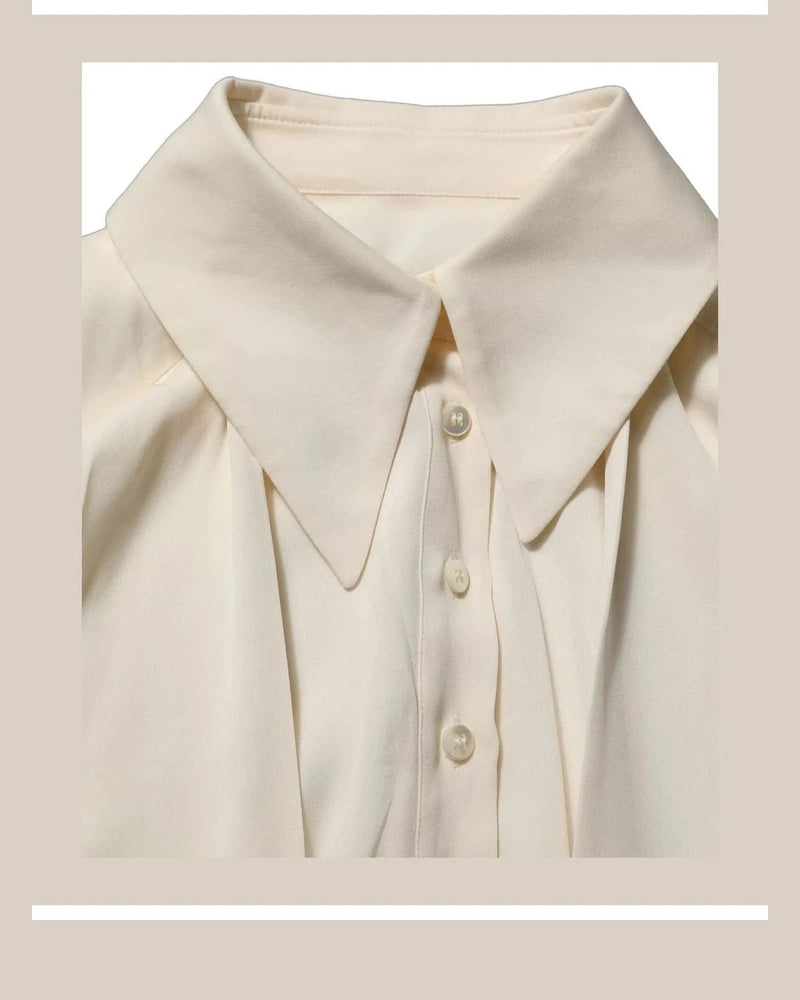 Dolce & Gabbana Blouse in white, Silk — view 2