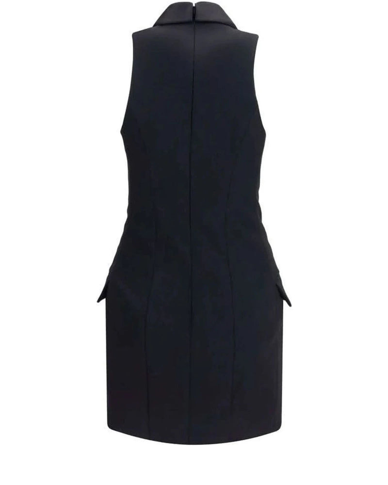 Balmain Dresse in black, Merino Wool — view 2