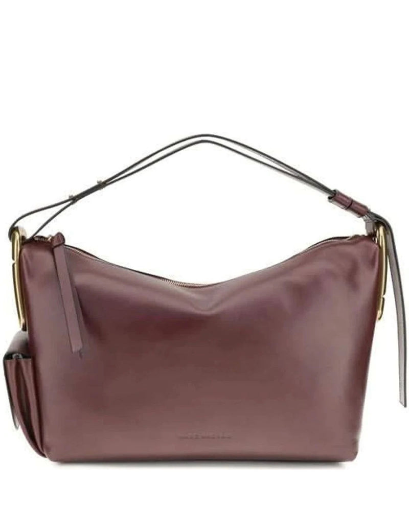 Marc Jacobs Burgundy Hobo Bag 