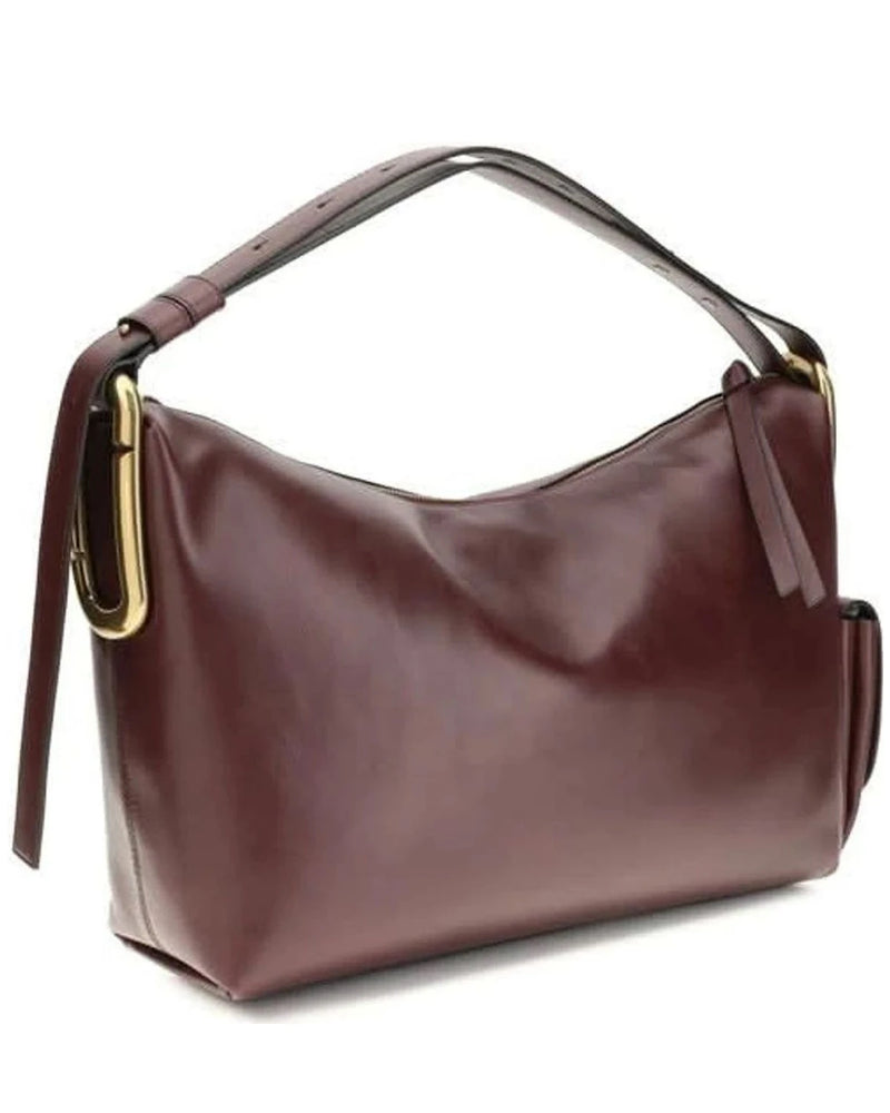 Marc Jacobs Burgundy Hobo Bag 