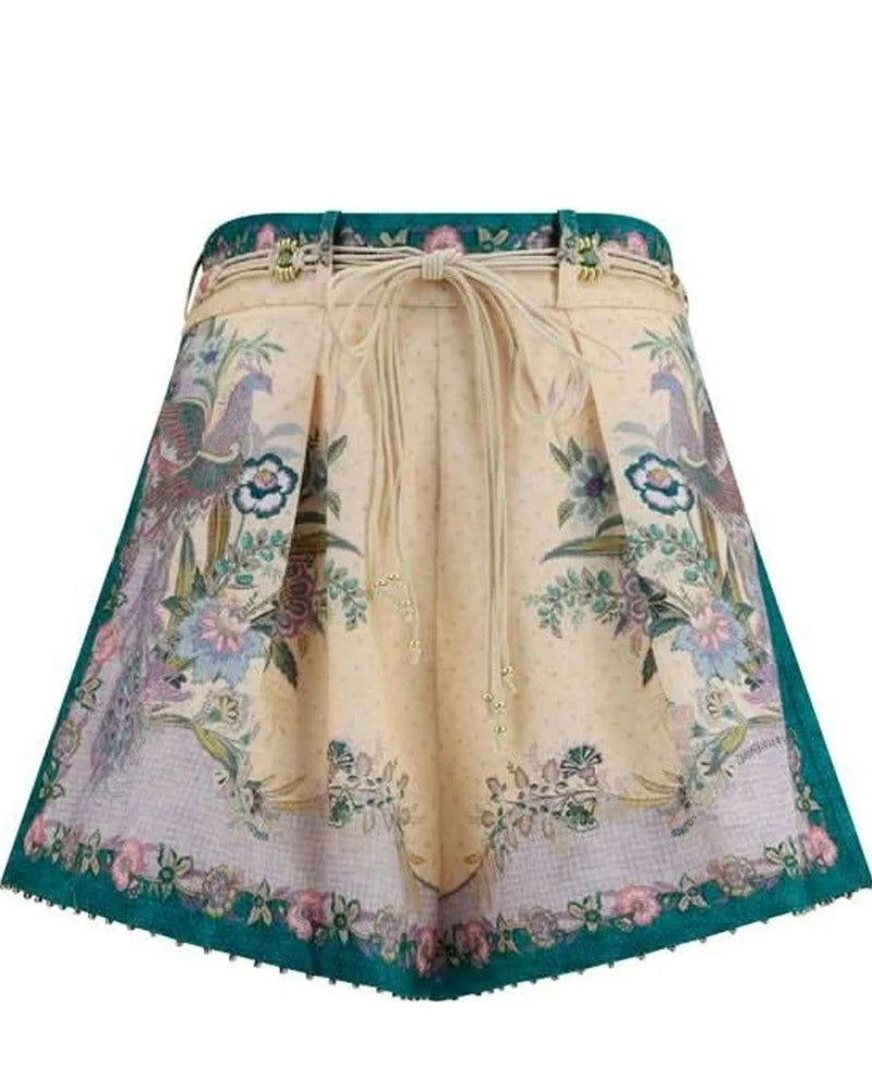 Zimmermann Bermuda in beige, Linen