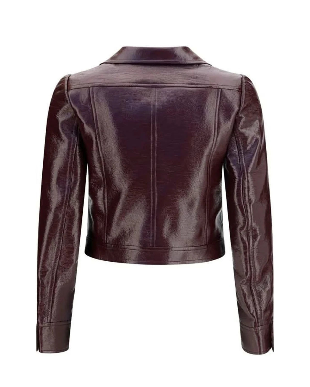 Courrèges Trucker Jacket in red, Cotton — view 2