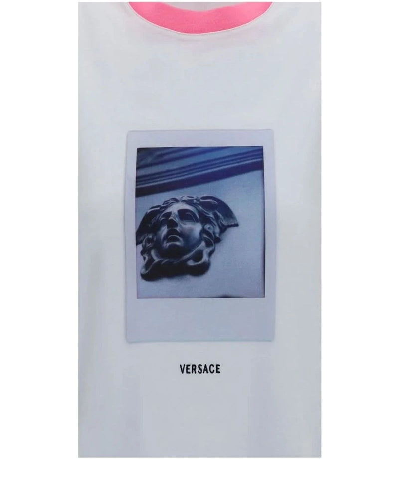 Versace T-Shirt in white, Cotton — view 3
