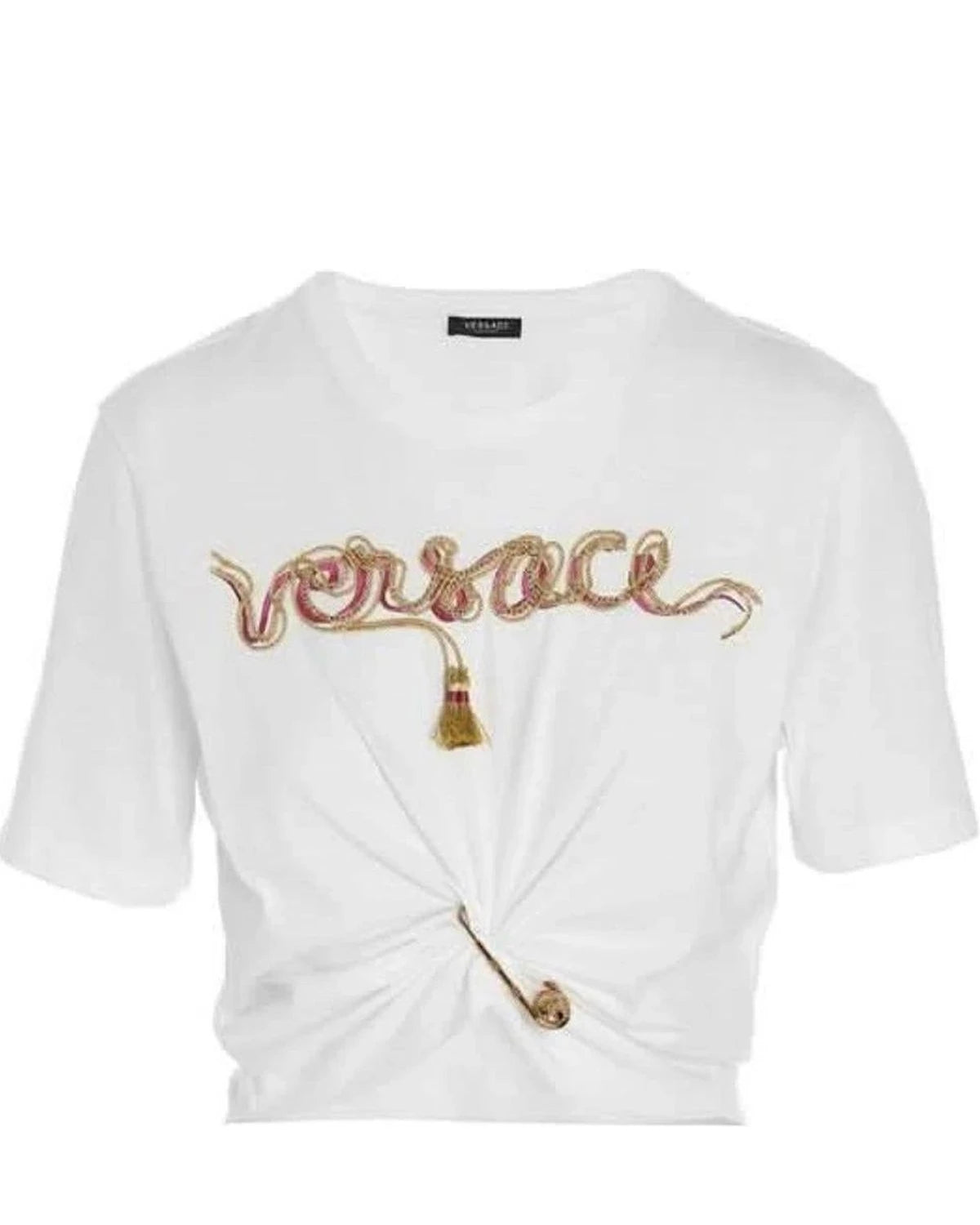 Versace T-Shirt in white, Cotton