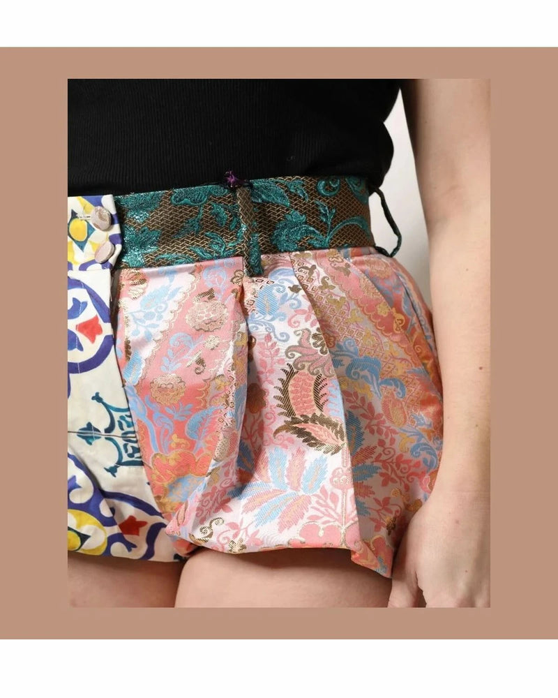Dolce & Gabbana Short Trouser in multicolor, Cotton — view 5