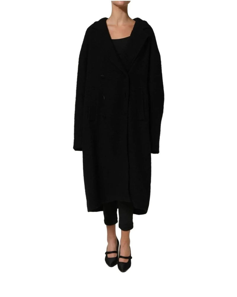 Dolce & Gabbana Overcoat in black, Viscose