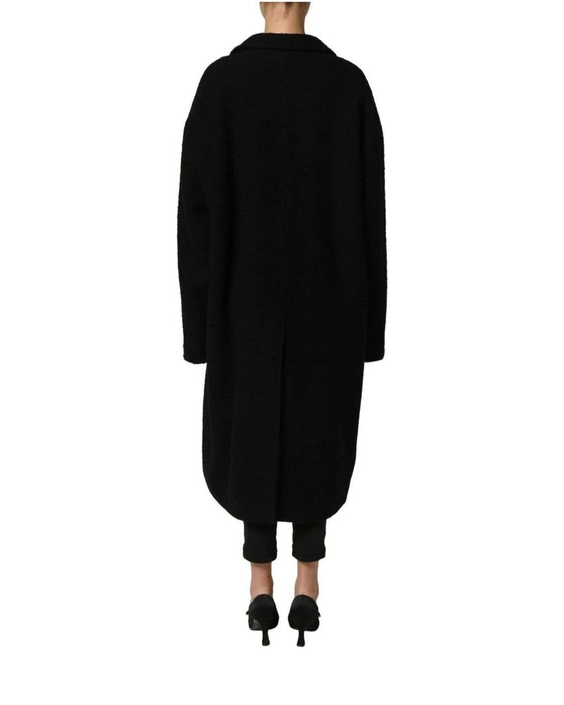 Dolce & Gabbana Overcoat in black, Viscose — view 4