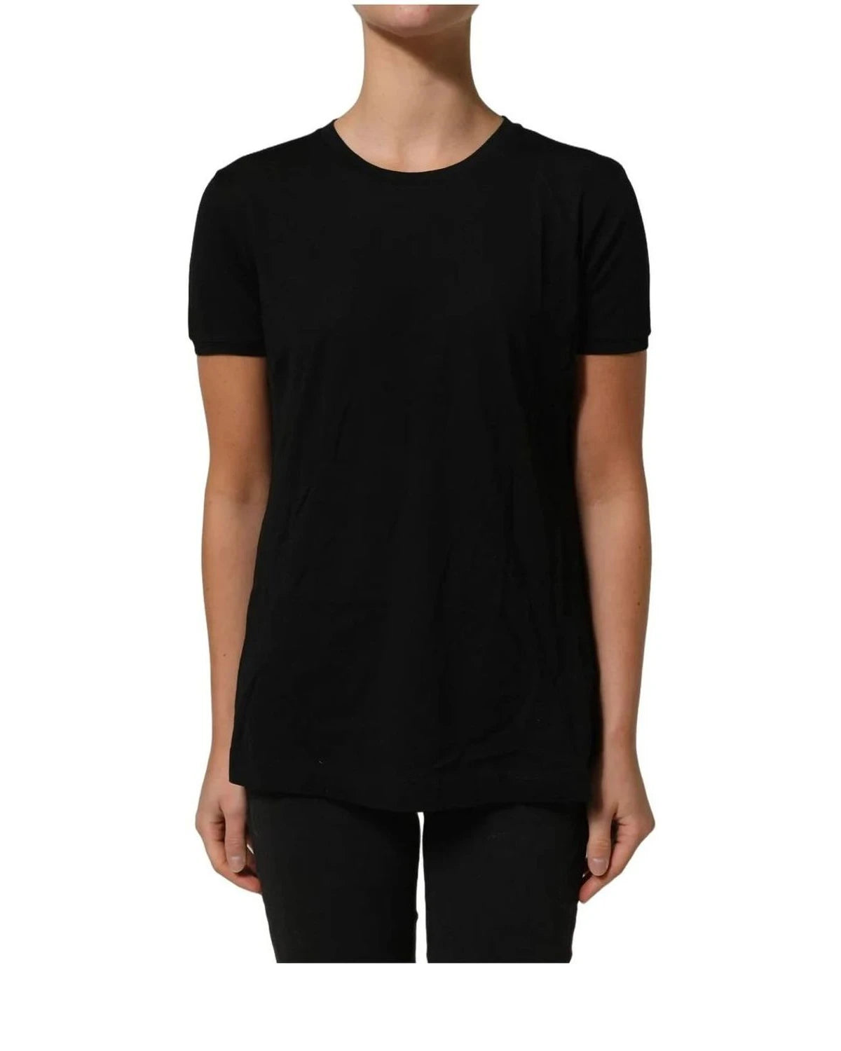 Dolce & Gabbana T-Shirt in black, Wool — view 2