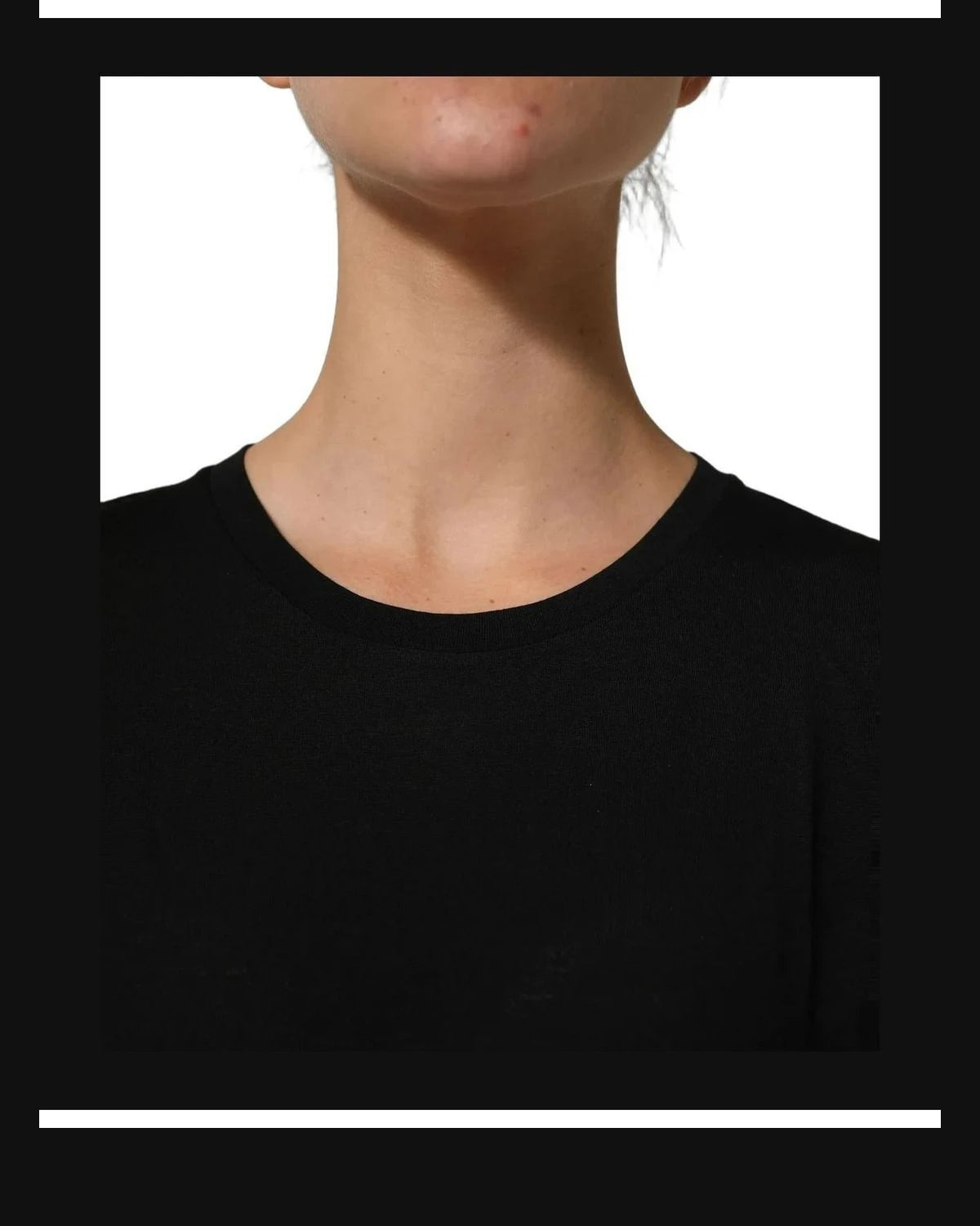 Dolce & Gabbana T-Shirt in black, Wool — view 6