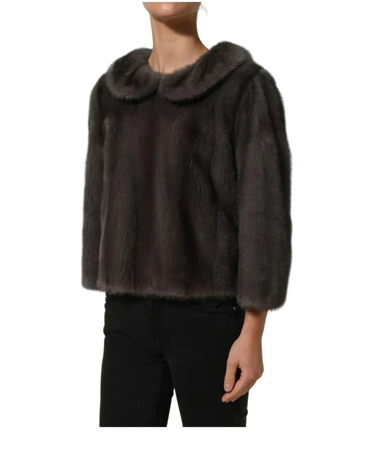 Dolce & Gabbana Blouse in gray, Spandex — view 3
