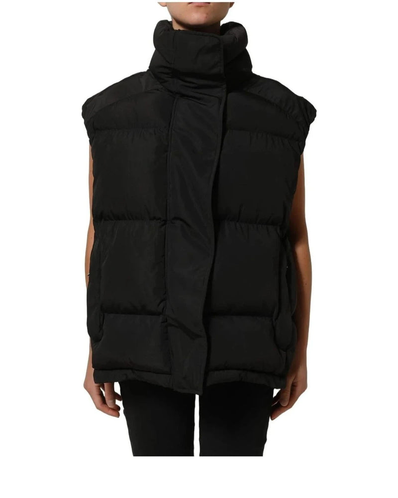 Dolce & Gabbana Puffer Jacket in black, Nylon — view 2