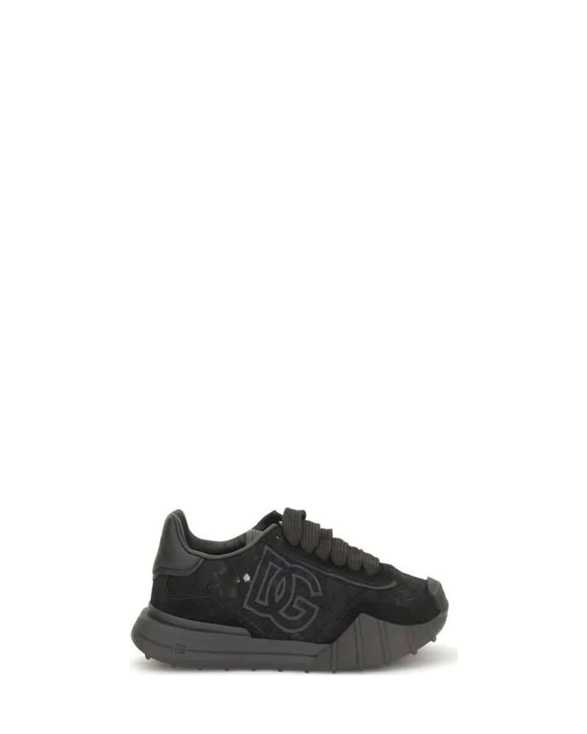 Dolce & Gabbana Black Chunky Sneakers 