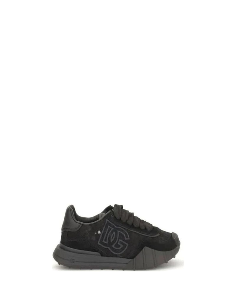 Dolce & Gabbana Black Chunky Sneakers 
