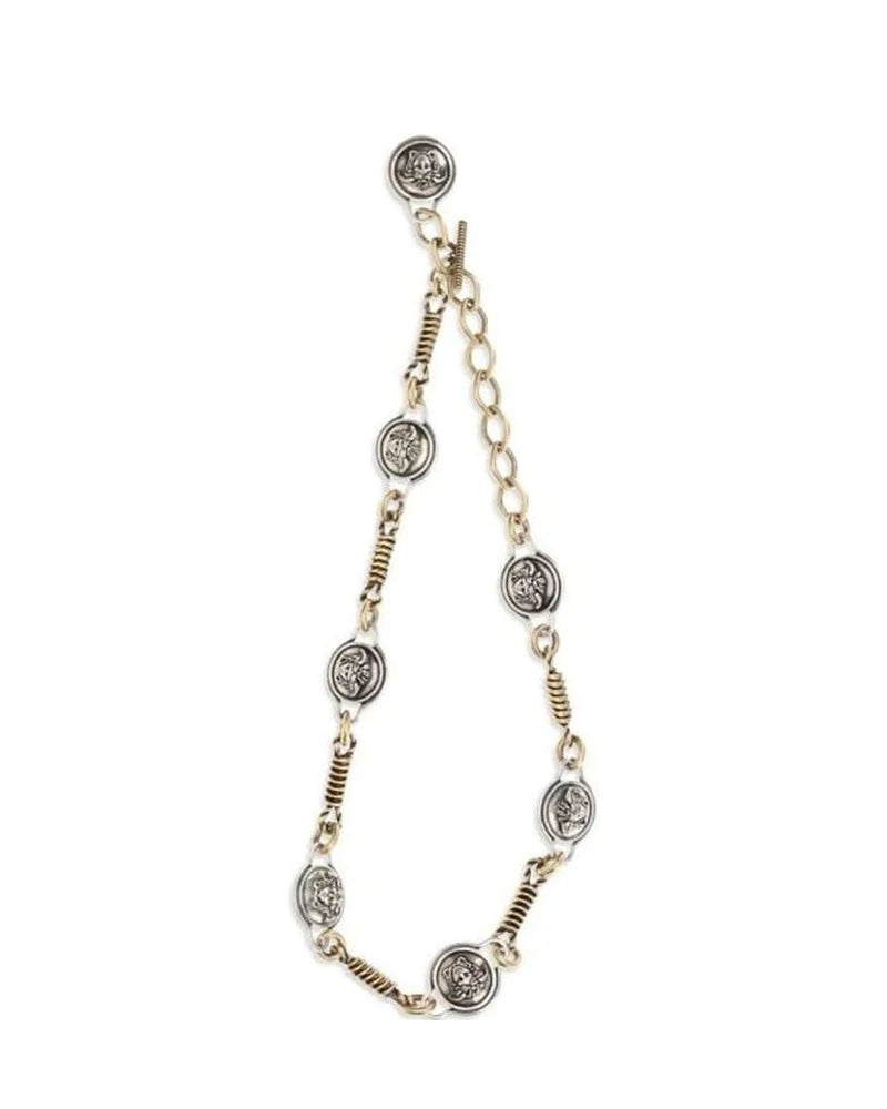 Versace Necklace in silver, Brass