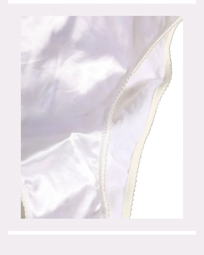 Dolce & Gabbana High Waisted Brief in white, Elastane — view 4