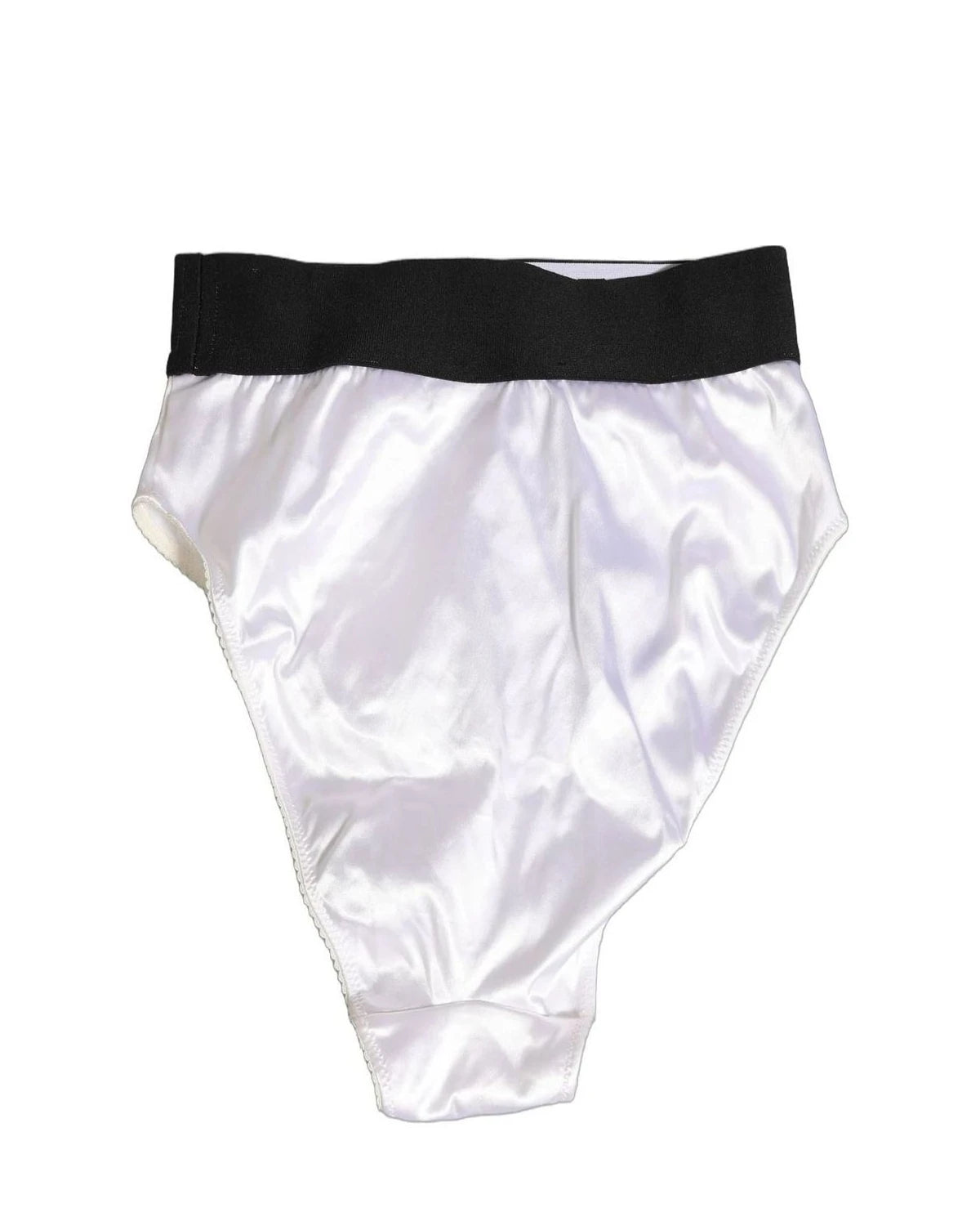 Dolce & Gabbana High Waisted Brief in white, Elastane — view 5