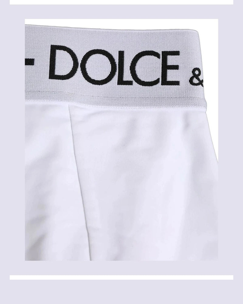 Dolce & Gabbana Brief in white, Nylon — view 6