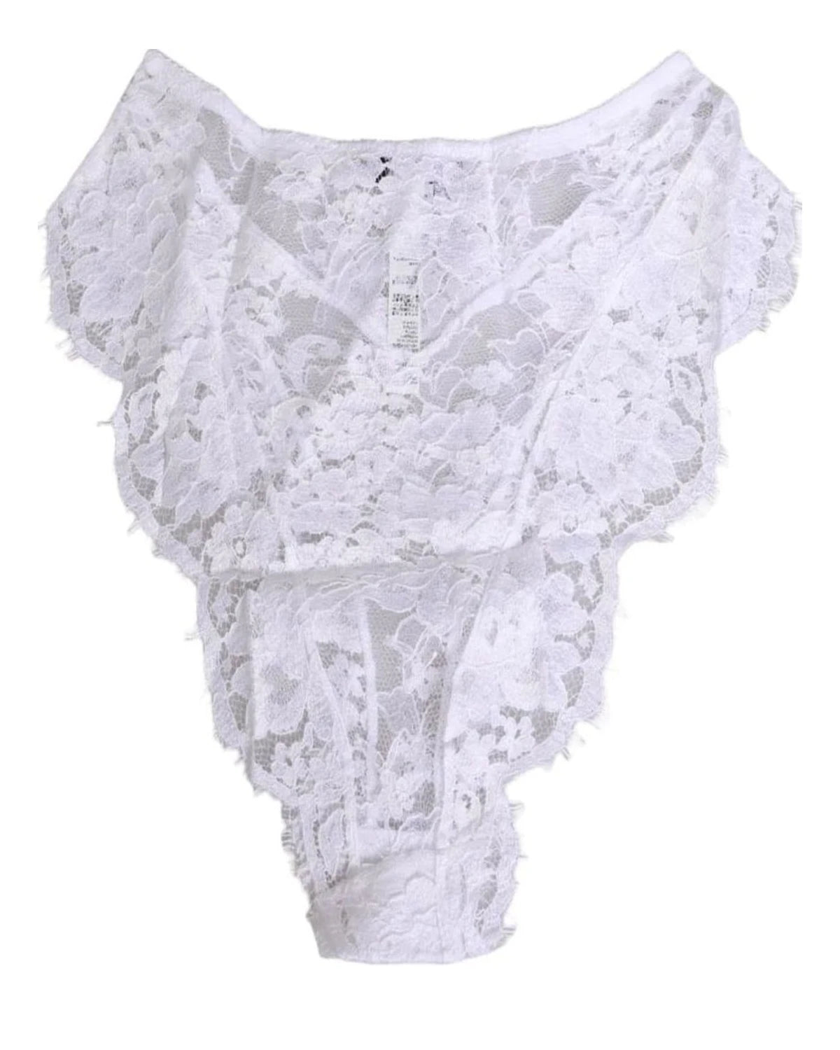 Dolce & Gabbana Cheeky Pantie in white, Viscose — view 3
