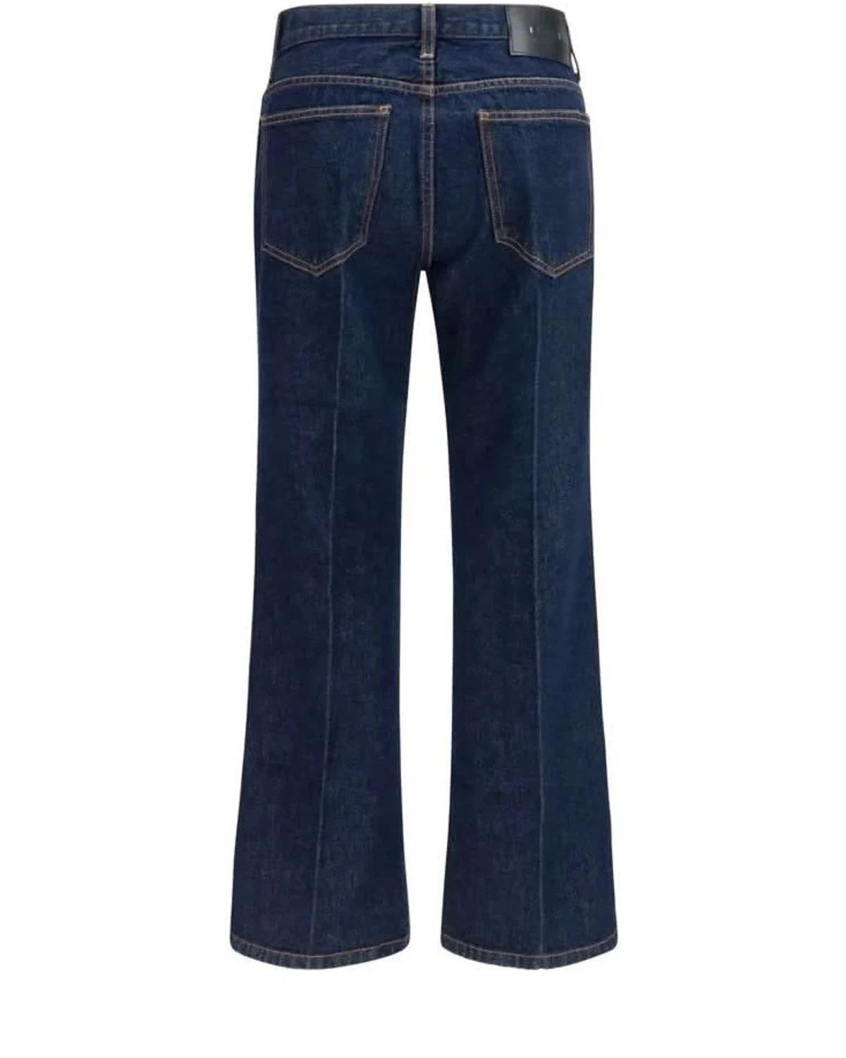 Khaite Jean in blue, Cotton — view 2