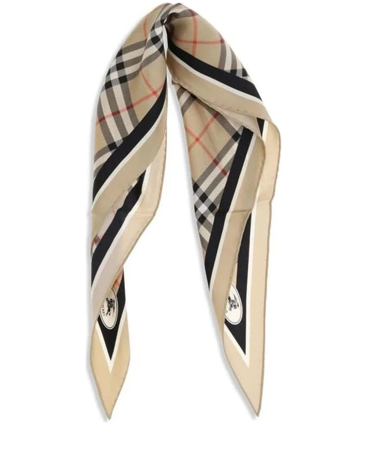 Burberry Scarves & Shawl in beige, Silk — view 2