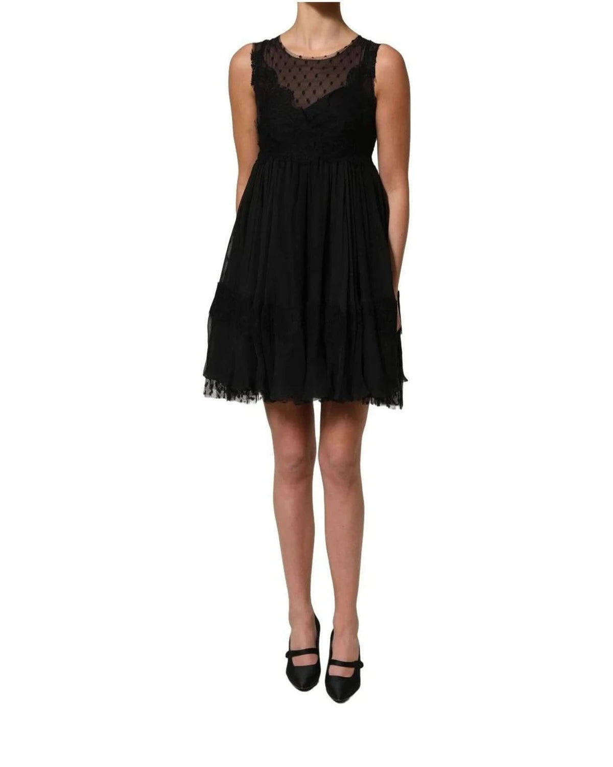 Dolce & Gabbana Dresse in black, Silk — view 2