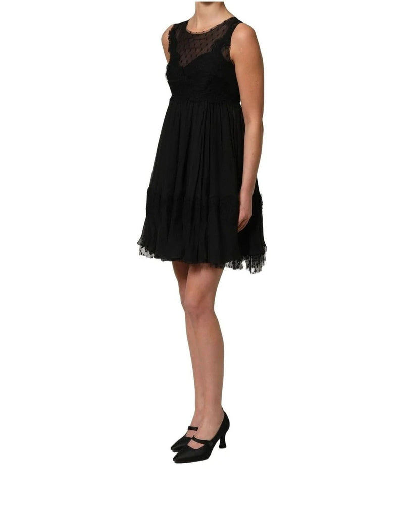 Dolce & Gabbana Dresse in black, Silk — view 4