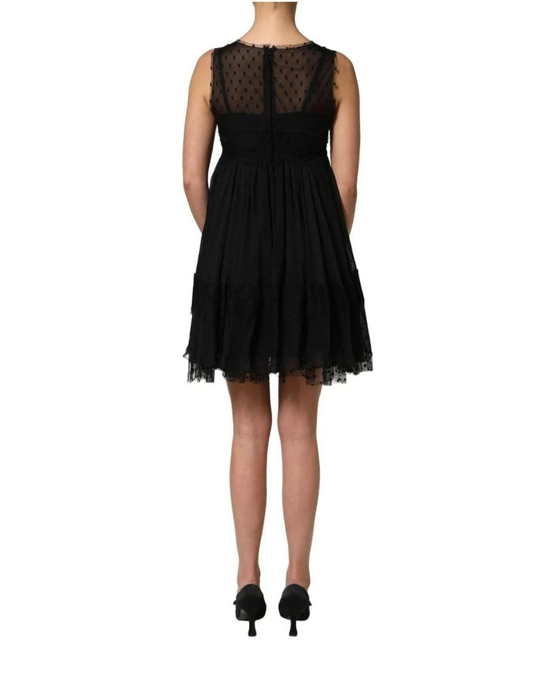 Dolce & Gabbana Dresse in black, Silk — view 5