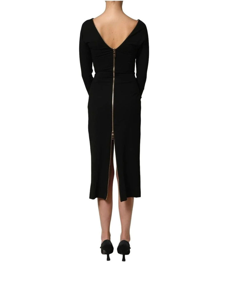 Dolce & Gabbana Dresse in black, Viscose — view 2