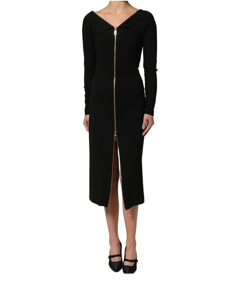 Dolce & Gabbana Dresse in black, Viscose — view 6