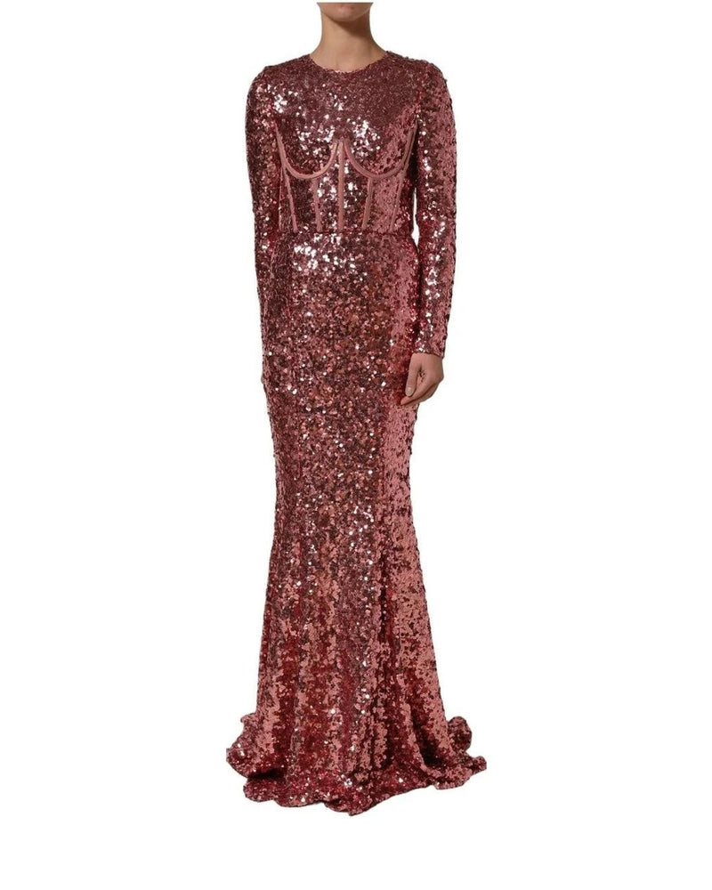 Dolce & Gabbana Dresse in pink, Silk — view 2