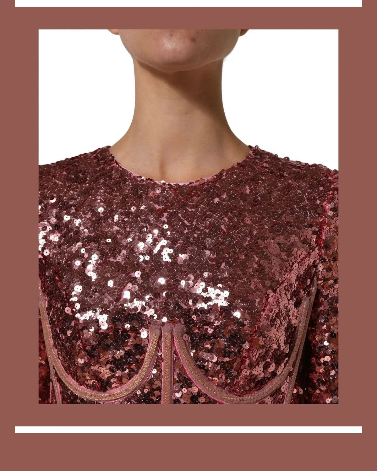 Dolce & Gabbana Dresse in pink, Silk — view 5