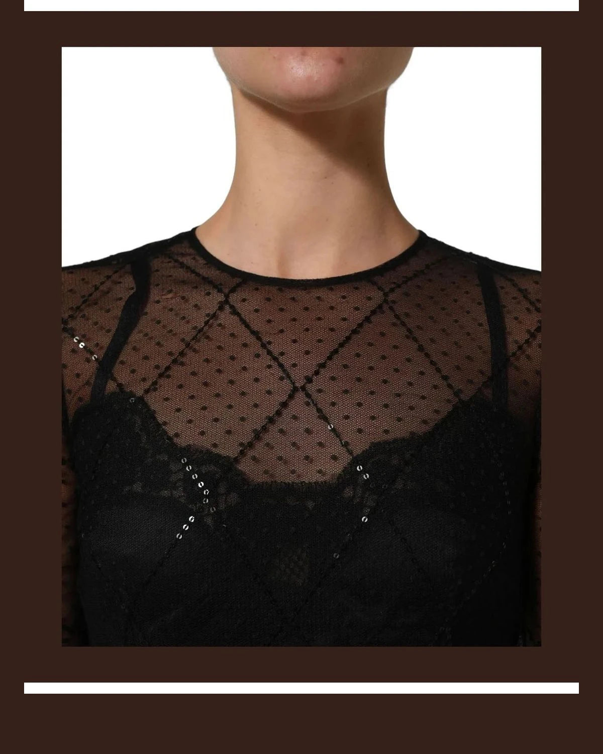 Dolce & Gabbana Dresse in black, Polyester Silk — view 5