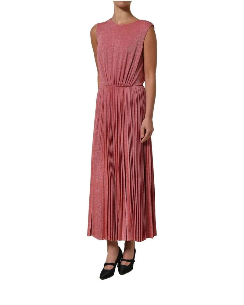 Dolce & Gabbana Dresse in pink, Viscose — view 3