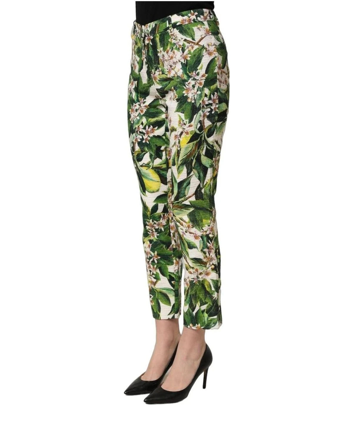 Dolce & Gabbana Trouser in white, Cotton — view 4