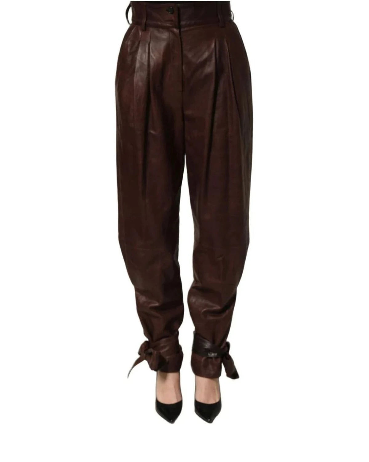 Dolce & Gabbana Trouser in brown, Polyester — view 3
