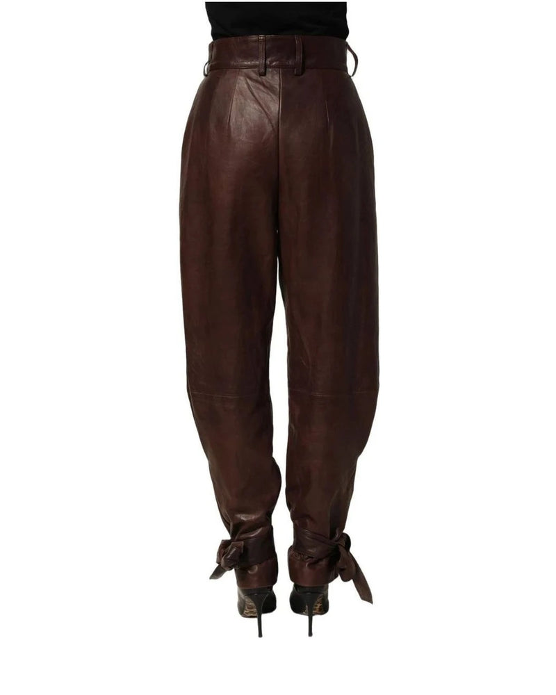 Dolce & Gabbana Trouser in brown, Polyester — view 5