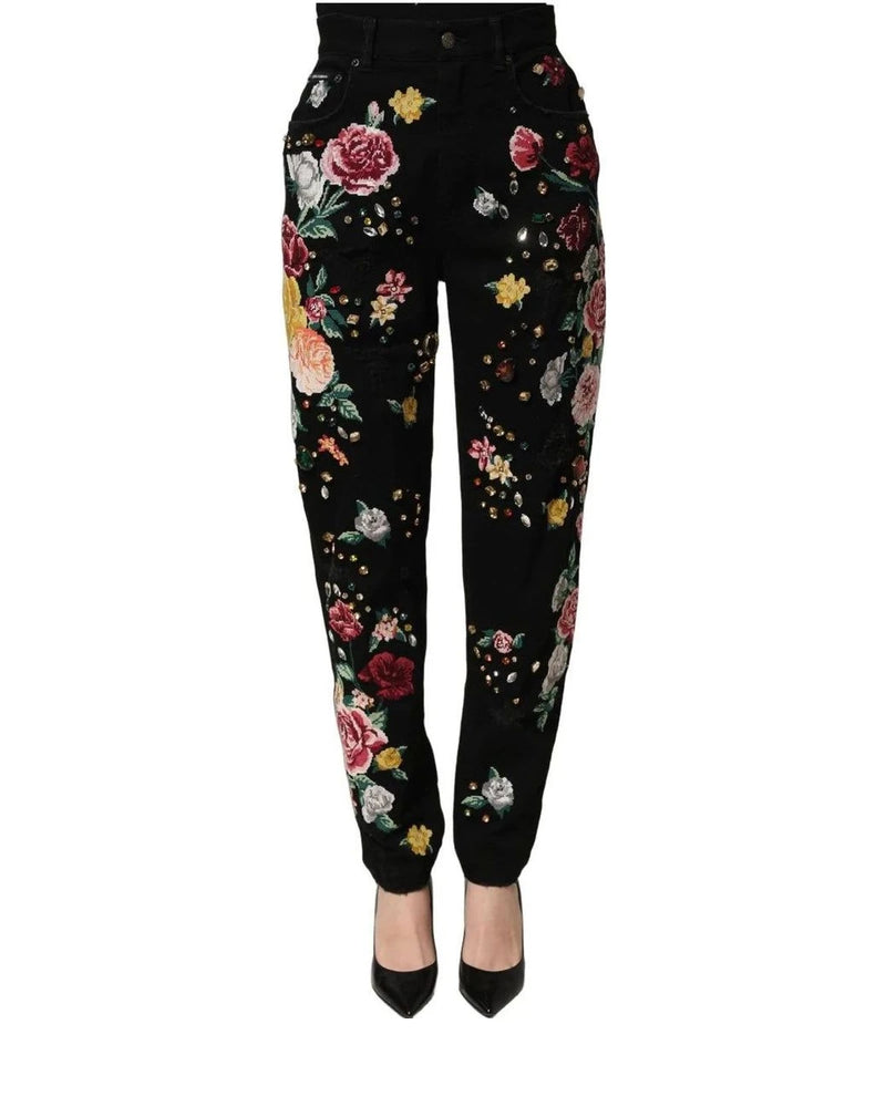 Dolce & Gabbana Trouser in black, Cotton — view 4
