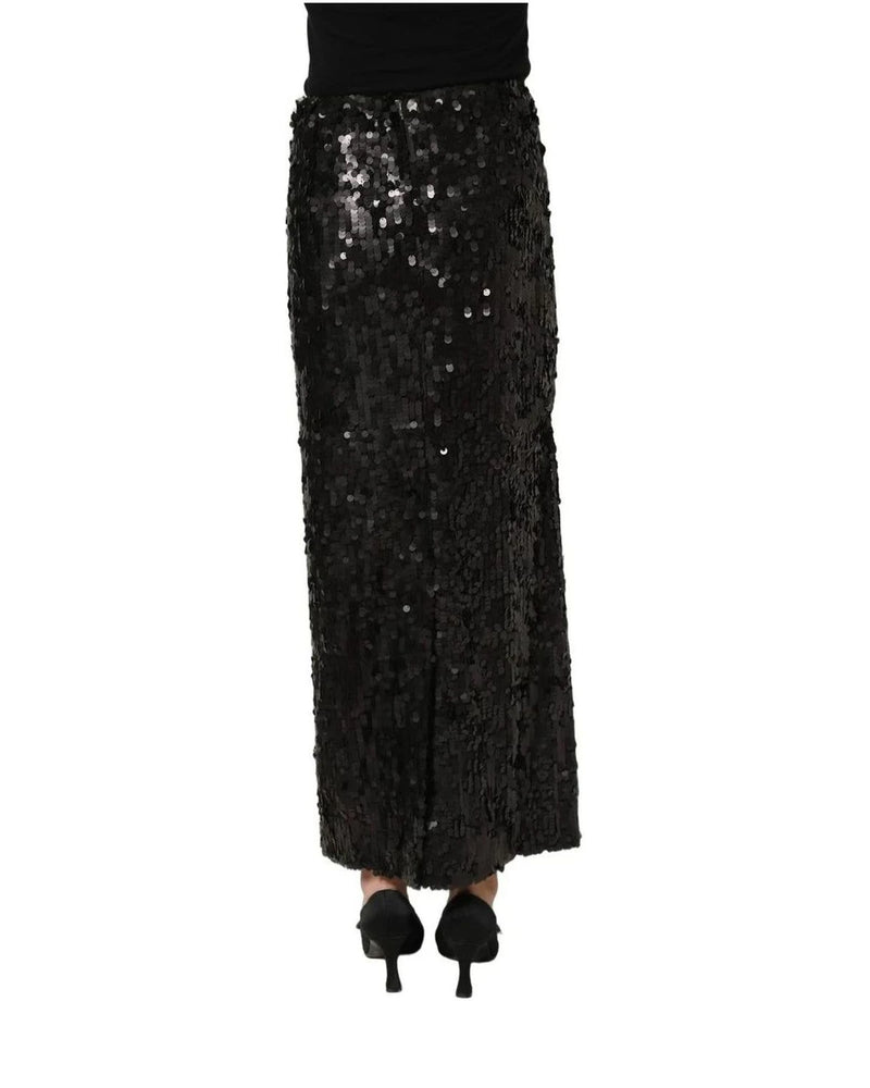 Dolce & Gabbana Skirt in black, Silk — view 4