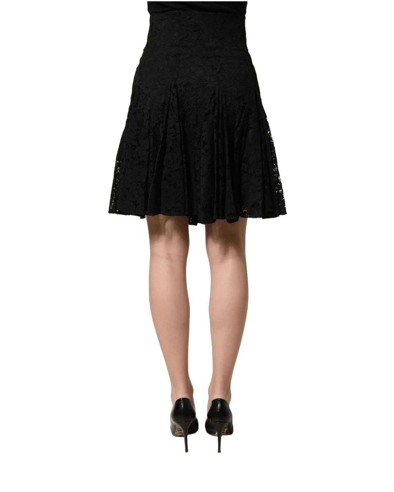 Dolce & Gabbana Skirt in black, Silk — view 4