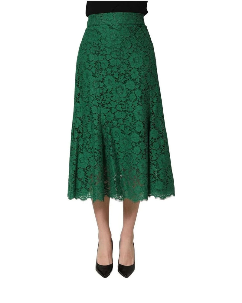 Dolce & Gabbana Skirt in green, Cotton — view 2