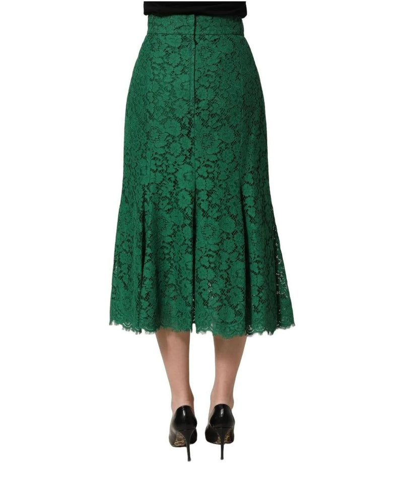 Dolce & Gabbana Skirt in green, Cotton — view 5