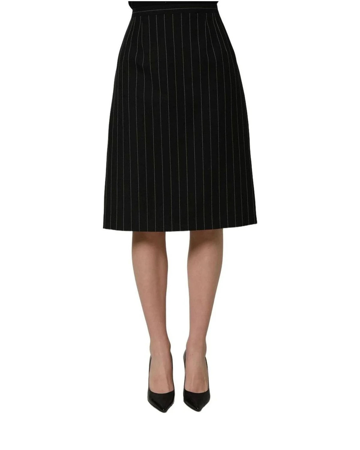 Dolce & Gabbana Skirt in black, Silk — view 3