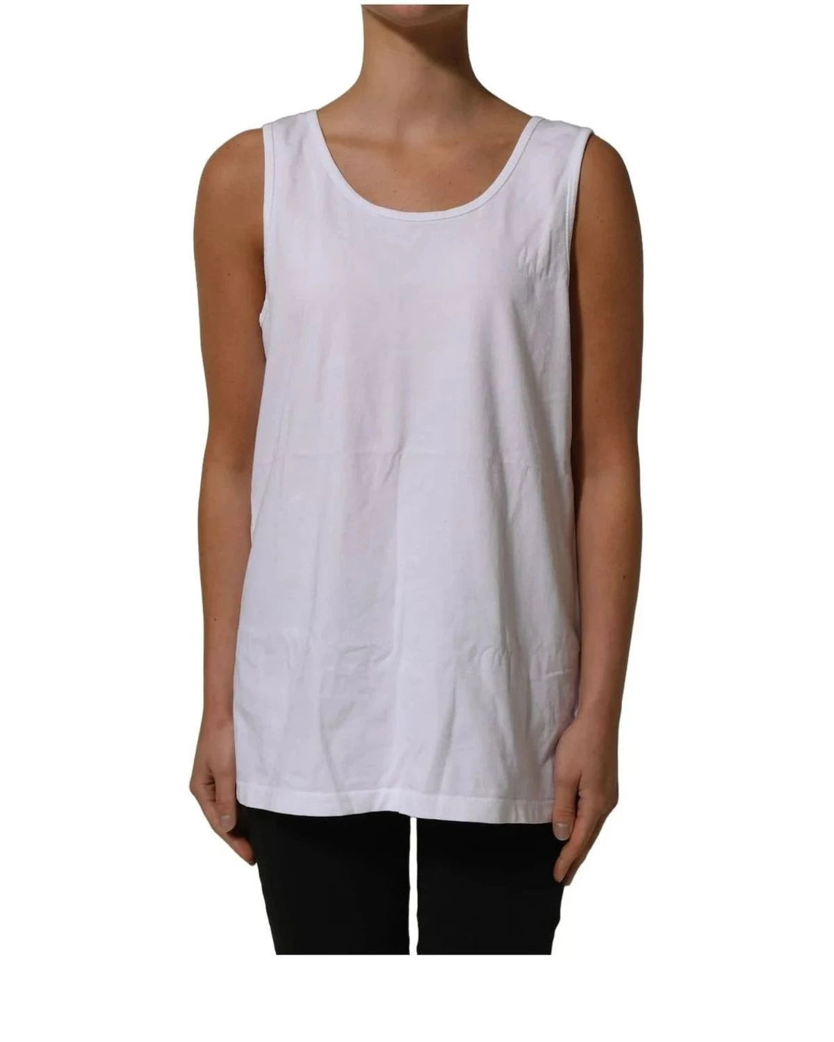 American Vintage Tank Top in white, Cotton — view 3
