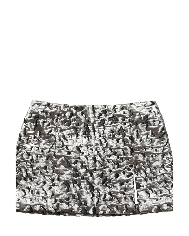 Dolce & Gabbana Skirt in silver, Silk — view 6
