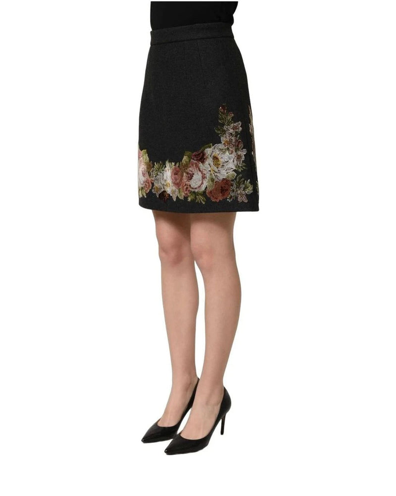 Dolce & Gabbana Skirt in black, Viscose — view 4
